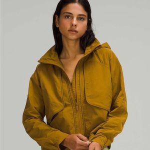 Lululemon Always Effortless Jacket Gold Spice Size 4